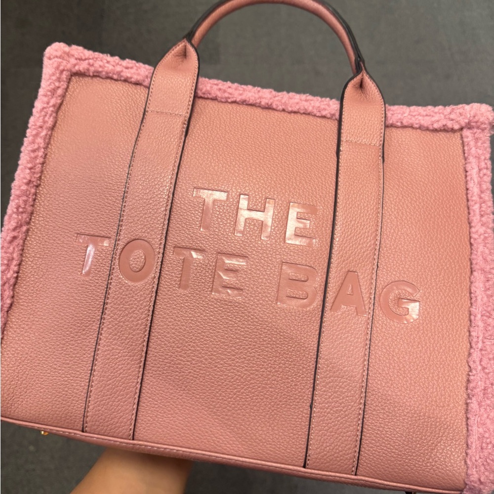 Pink Tote Bag